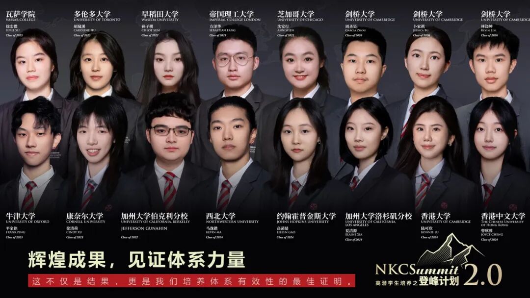 抓紧黄金窗口期!NKCS登峰计划AP班,只为670+学霸解锁顶尖美本申请之路