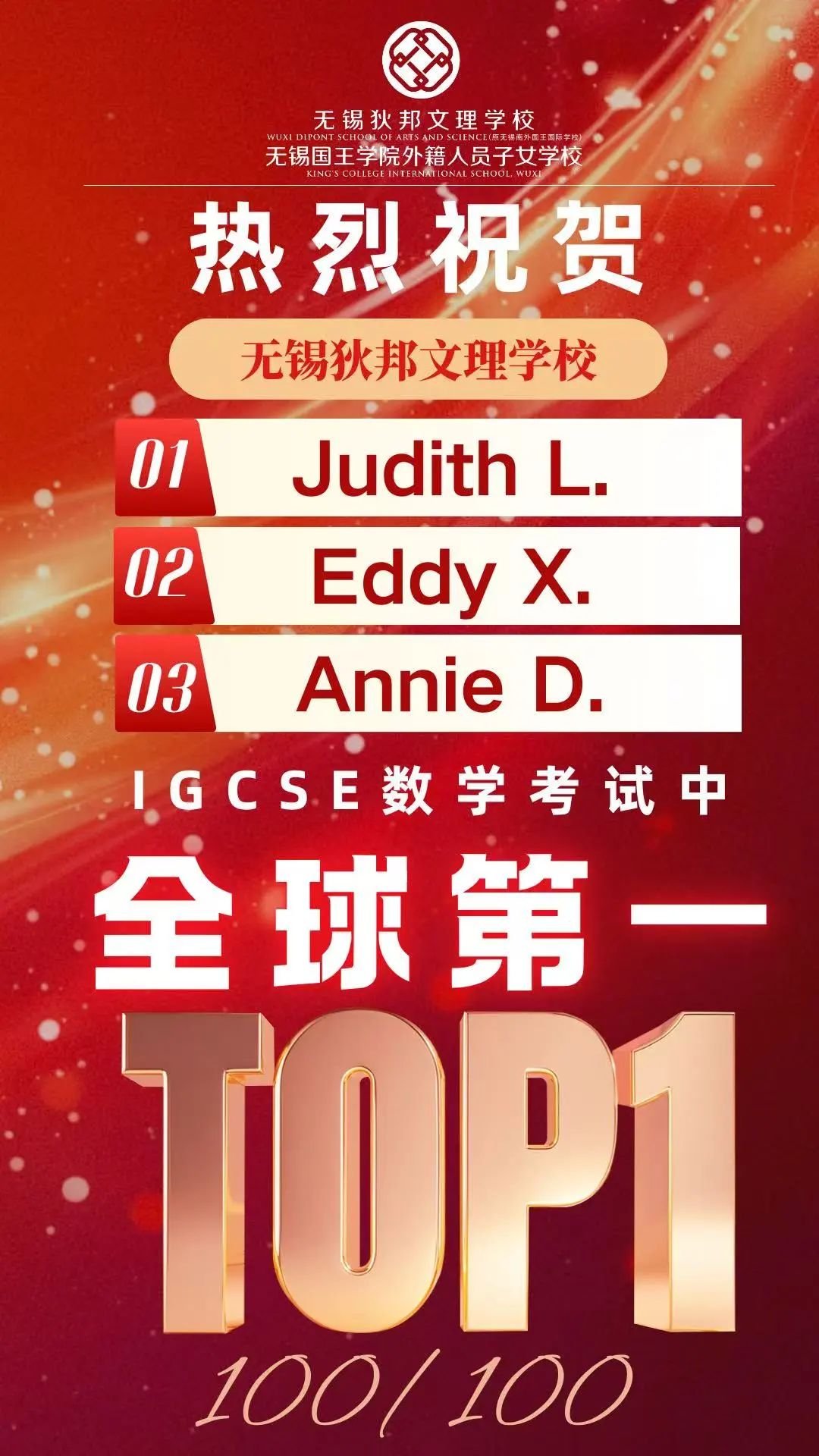 Congratulations
